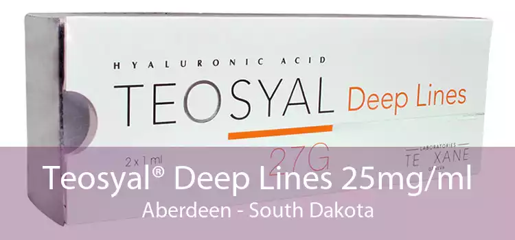 Teosyal® Deep Lines 25mg/ml Aberdeen - South Dakota