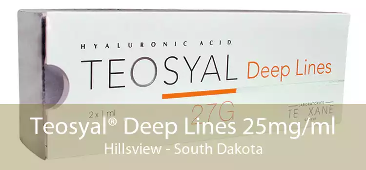Teosyal® Deep Lines 25mg/ml Hillsview - South Dakota