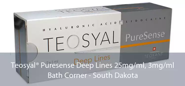 Teosyal® Puresense Deep Lines 25mg/ml, 3mg/ml Bath Corner - South Dakota