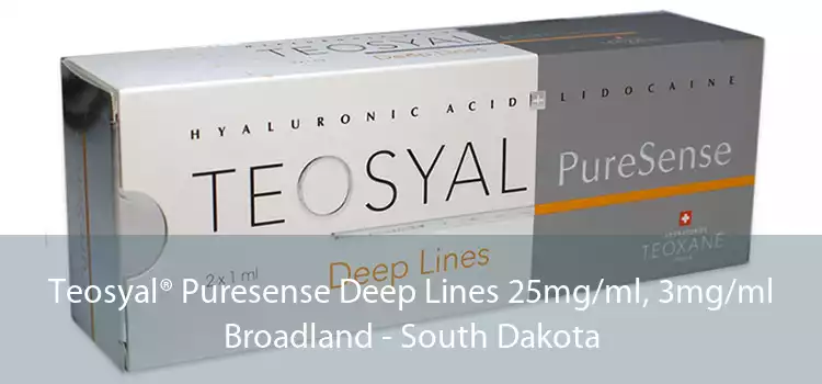 Teosyal® Puresense Deep Lines 25mg/ml, 3mg/ml Broadland - South Dakota