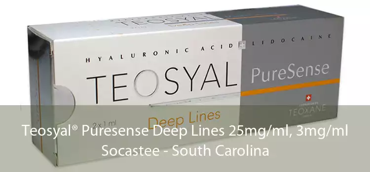 Teosyal® Puresense Deep Lines 25mg/ml, 3mg/ml Socastee - South Carolina