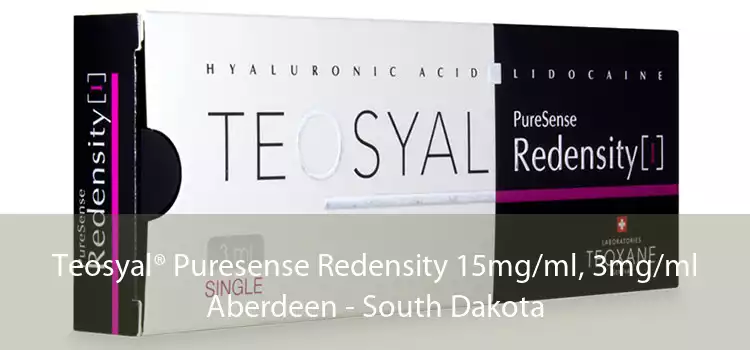 Teosyal® Puresense Redensity 15mg/ml, 3mg/ml Aberdeen - South Dakota
