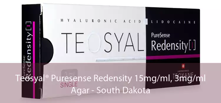 Teosyal® Puresense Redensity 15mg/ml, 3mg/ml Agar - South Dakota