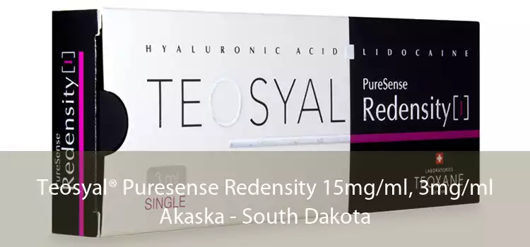 Teosyal® Puresense Redensity 15mg/ml, 3mg/ml Akaska - South Dakota