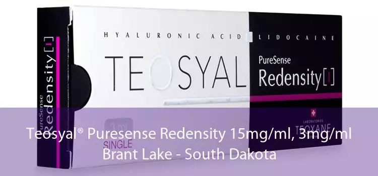 Teosyal® Puresense Redensity 15mg/ml, 3mg/ml Brant Lake - South Dakota