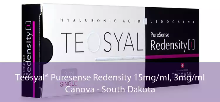 Teosyal® Puresense Redensity 15mg/ml, 3mg/ml Canova - South Dakota