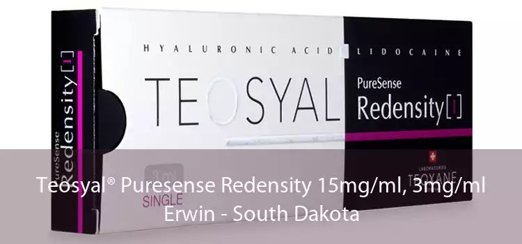 Teosyal® Puresense Redensity 15mg/ml, 3mg/ml Erwin - South Dakota