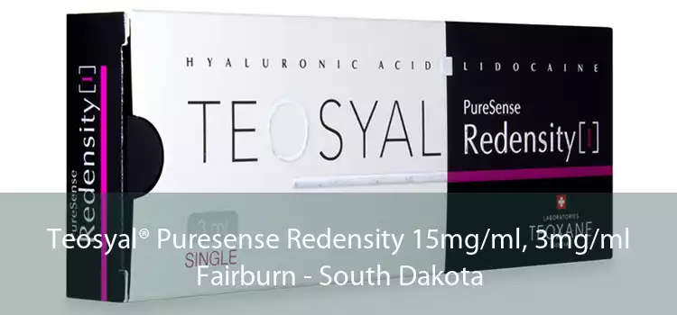 Teosyal® Puresense Redensity 15mg/ml, 3mg/ml Fairburn - South Dakota