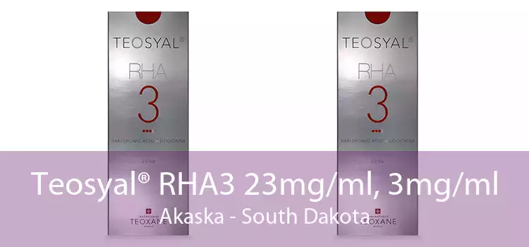 Teosyal® RHA3 23mg/ml, 3mg/ml Akaska - South Dakota