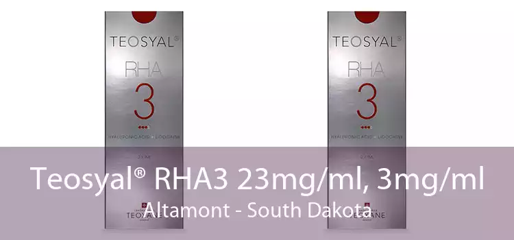 Teosyal® RHA3 23mg/ml, 3mg/ml Altamont - South Dakota