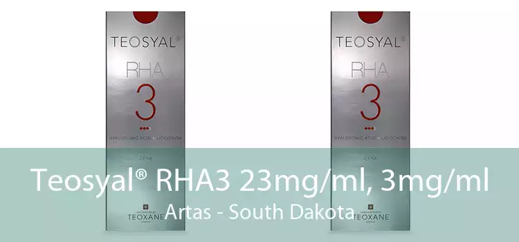 Teosyal® RHA3 23mg/ml, 3mg/ml Artas - South Dakota