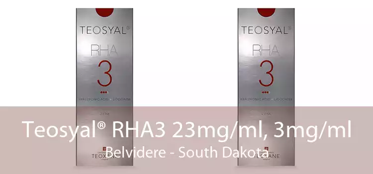 Teosyal® RHA3 23mg/ml, 3mg/ml Belvidere - South Dakota