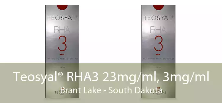 Teosyal® RHA3 23mg/ml, 3mg/ml Brant Lake - South Dakota