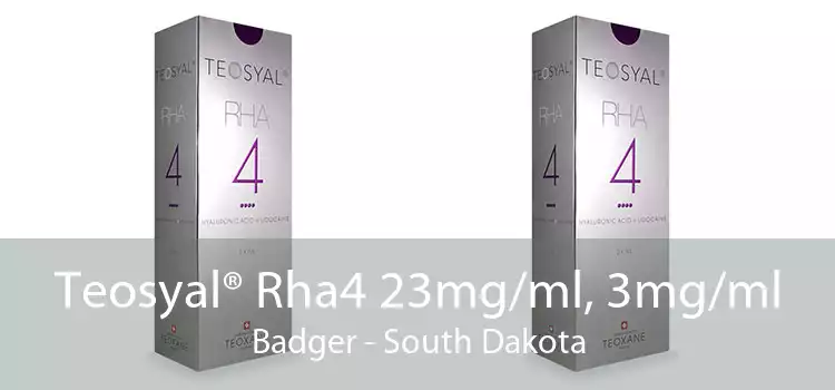 Teosyal® Rha4 23mg/ml, 3mg/ml Badger - South Dakota